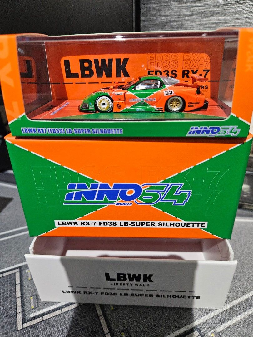 Inno64 LBWK RX7 LB-Super Silhouette, Hobbies & Toys, Toys & Games on ...