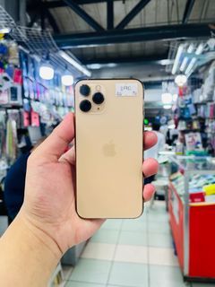 iPhone 11 Pro 256gb Gold OPENLINE NTC Approved 95%Bh 98% Smothness with Charger NO ISSUE