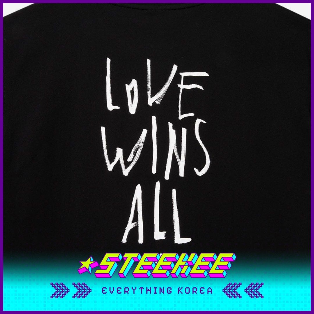 New Balance LOVE WINS ALL Tシャツ New Balance x IU Love Wins All T-Shirt Black | eBay