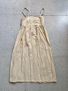 Ivory Basic Long Dress
