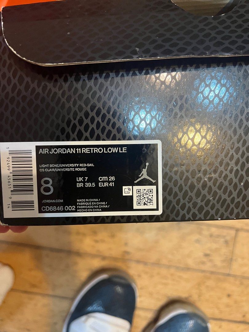 Jordan 11 light bone university red shop