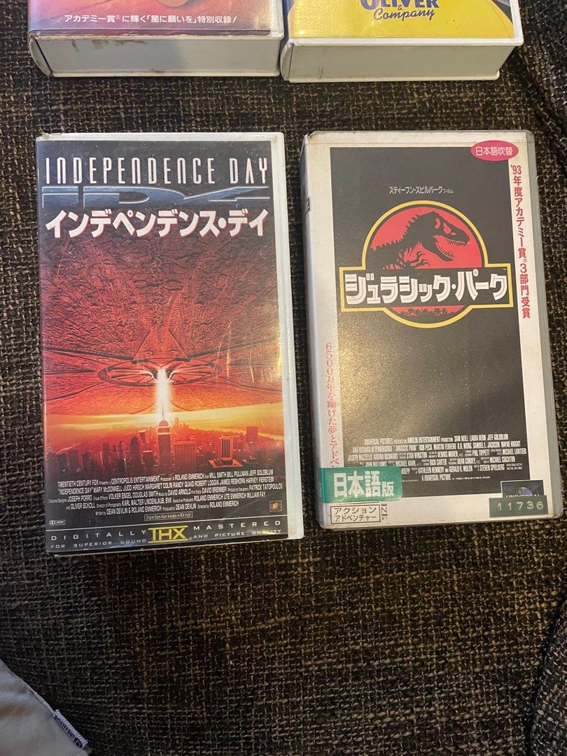 Jurassic park and independence day vhs (Category: CDs & DVDs) located in Binan City. Submitted by tripwirecollectibles (Listing ID 1304213486, Image 1). Description: .