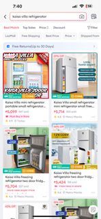 Kaisa Villa Small Refrigerator