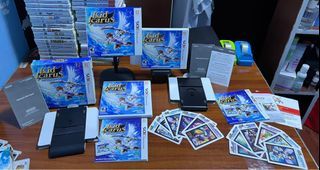 Kid Icarus Uprising (Big Box with 3DS stand & 6  Cards, rare) 3DS/2DS Game