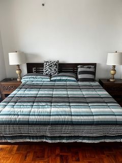King Bed Frame with Mattress