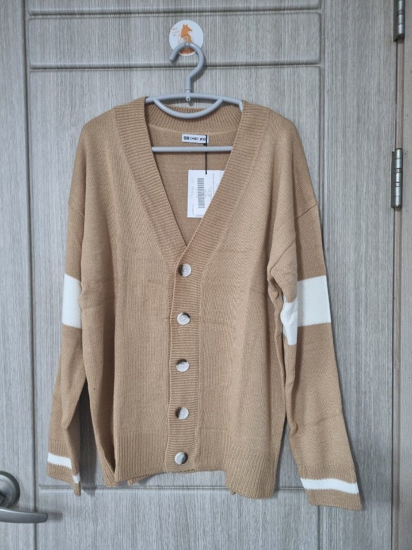 Korea Unisex Knitted Cardigan Women s Fashion Coats Jackets and Outerwear on Carousell