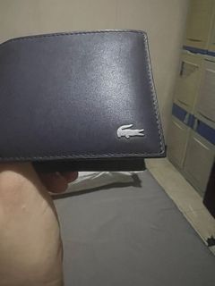 Lacoste BI fold wallet Navy