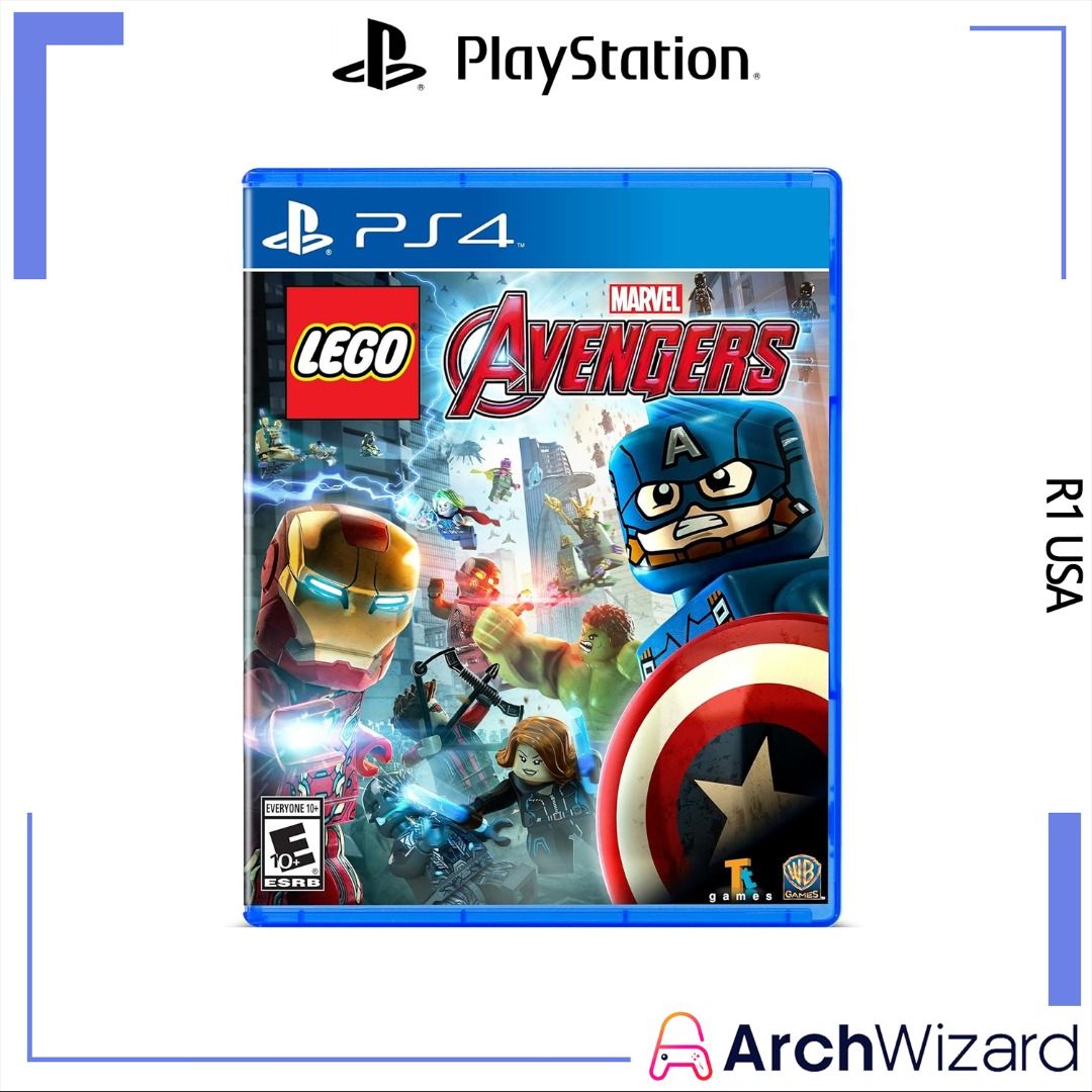 Lego Marvel Avengers Action Adventure Game Playstation 4 Game ArchWizard Hobbies Toys Music Media CDs DVDs on Carousell