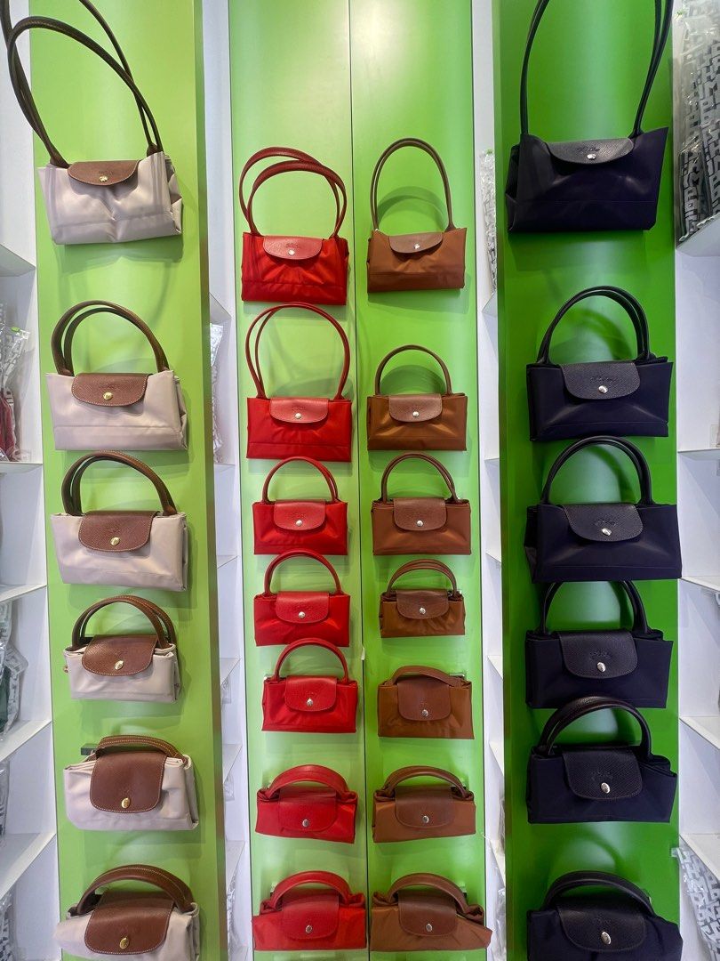 Longchamp bag washing machine top