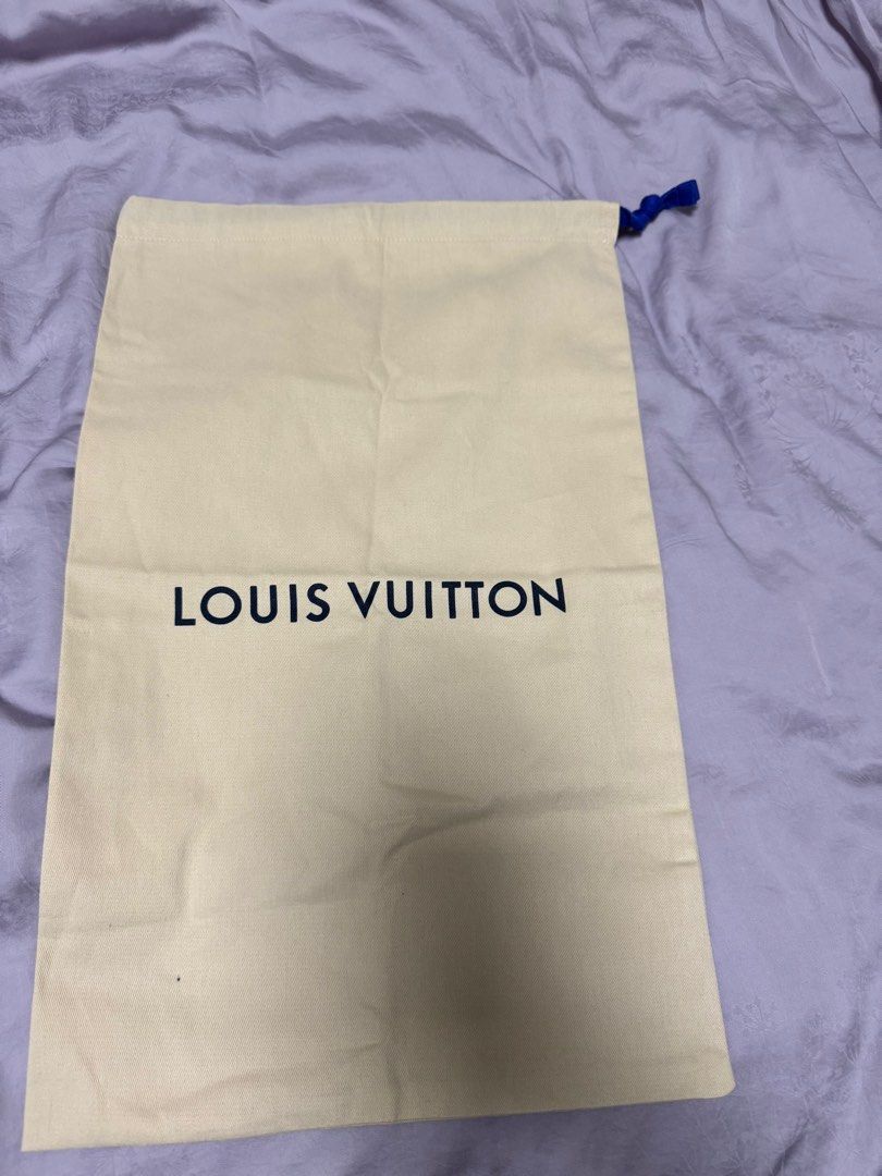 Louis vuitton drawstring dust bag 2025
