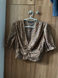 Lovito Leopard print blouse