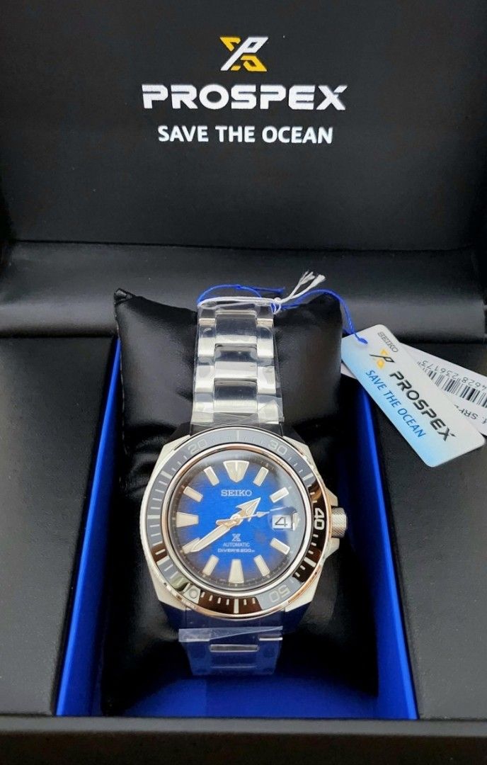 Lowest Price SEIKO PROSPEX SAVE THE OCEAN SPECIAL EDITION Men s Automatic SRPE33 Blue Dial Stainless Steel Watch srpe33 srpe33k srpe33k1 Birthday gift birthday seiko BRAND NEW IN BOX WITH 1 YEAR WARRA...