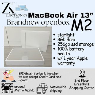 MacBook Air 13” M2 BRANDNEW starlight