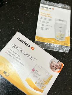 MEDELA quick clean microwave & breastmilk bags