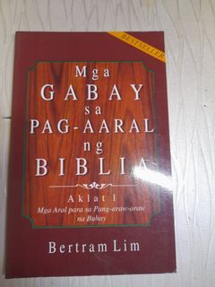Mga Gabay Sa Pag Aaral Ng Biblia
