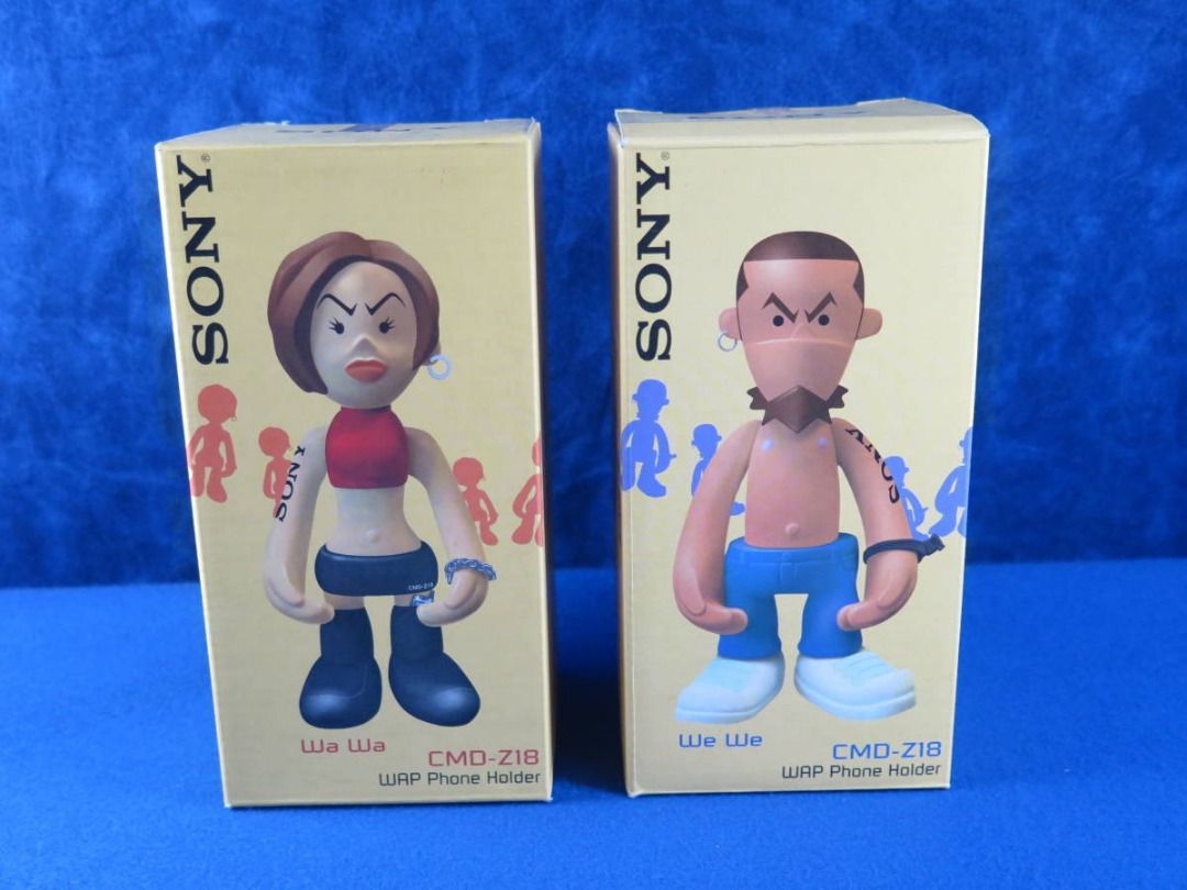 Michael lau / 絕版SONY/WAP Phone Holder/WeWe・Wawa figure