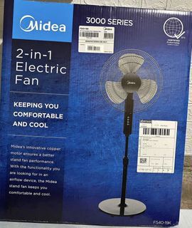 Midea 2 in 1 Convertible Electric Fan