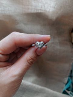 Moissanite diamond rings with gra cert