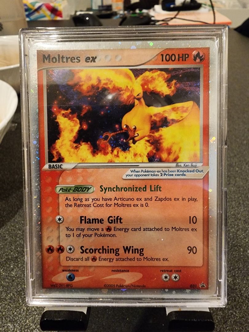 Moltres ex promo holo, Hobbies & Toys, Toys & Games on Carousell