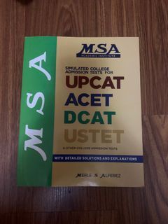 MSA Authentic 2023 edition (A guide for CATs)