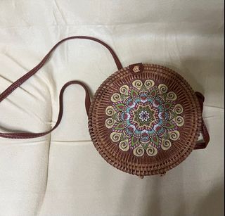 Original Rattan Sling bag from Thailand