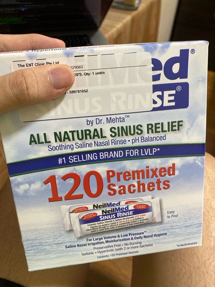 Neil M Ed Neil Med Sinus Rinse sealed brand new, Health & Nutrition, Medical ...