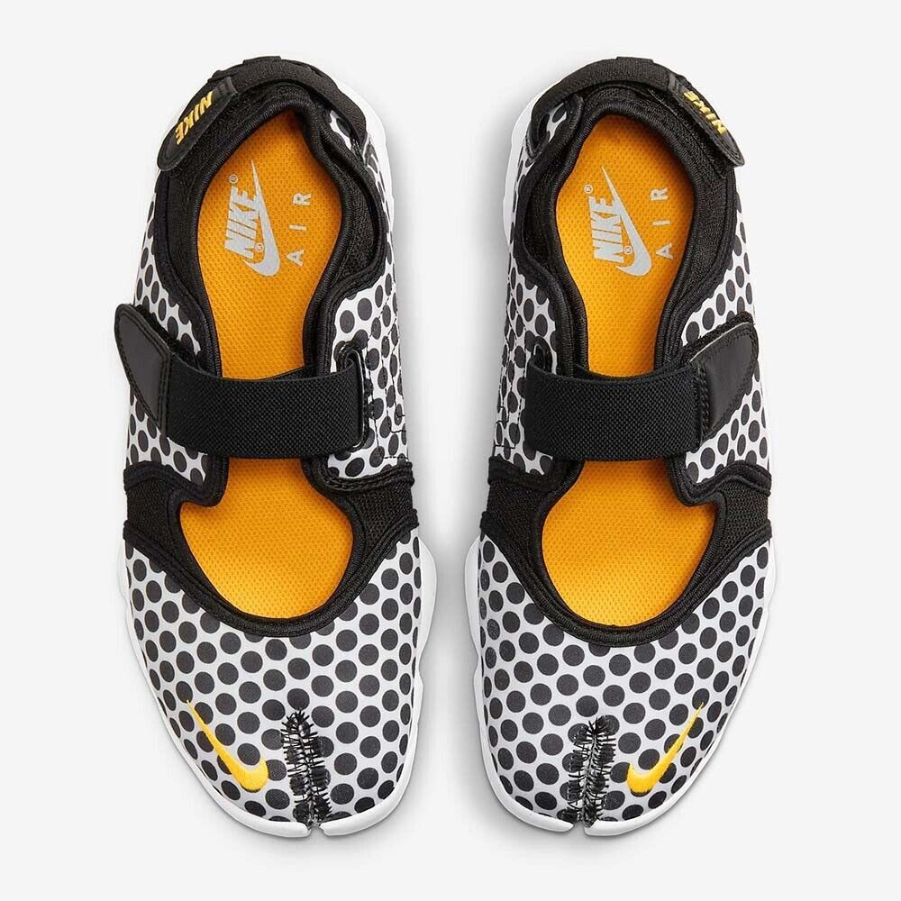 Authentic Nike Air Rift Black White Polka Dot Sneakers Women UK 8.5 US 11 Men UK 8.5 US 9.5