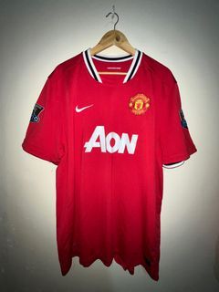 nike manchester united 10/11 football jersey