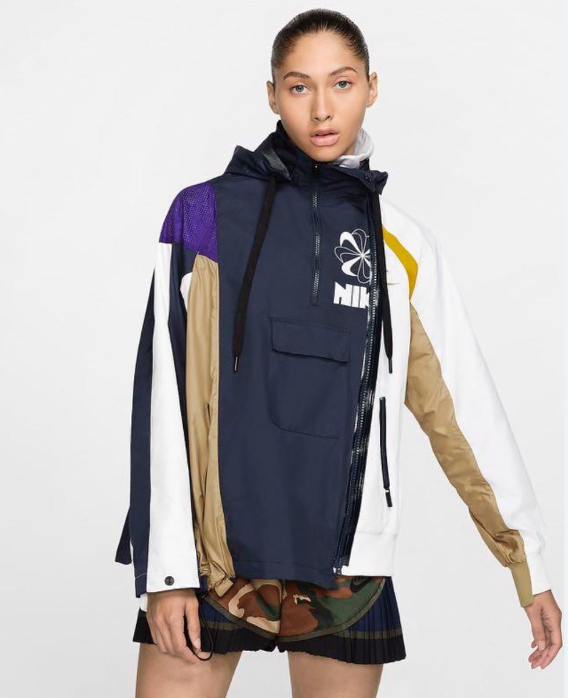 nike x sacai double zip jacket