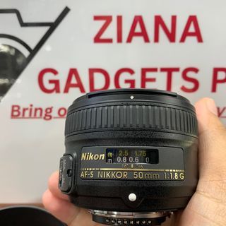 Nikon lens 50mm 1.8g makinis no issue