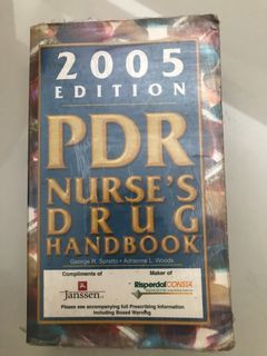 Nurse’s Drug Handbook 2005 Edition