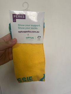 Optus Australia Yellow Knee High Socks