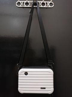 Original Preloved Nuprene Suitcase Sling Bag