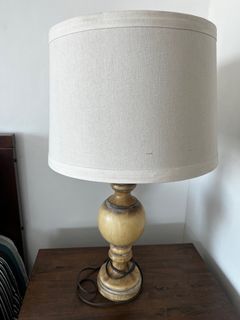 Wooden Lamps (2 available)