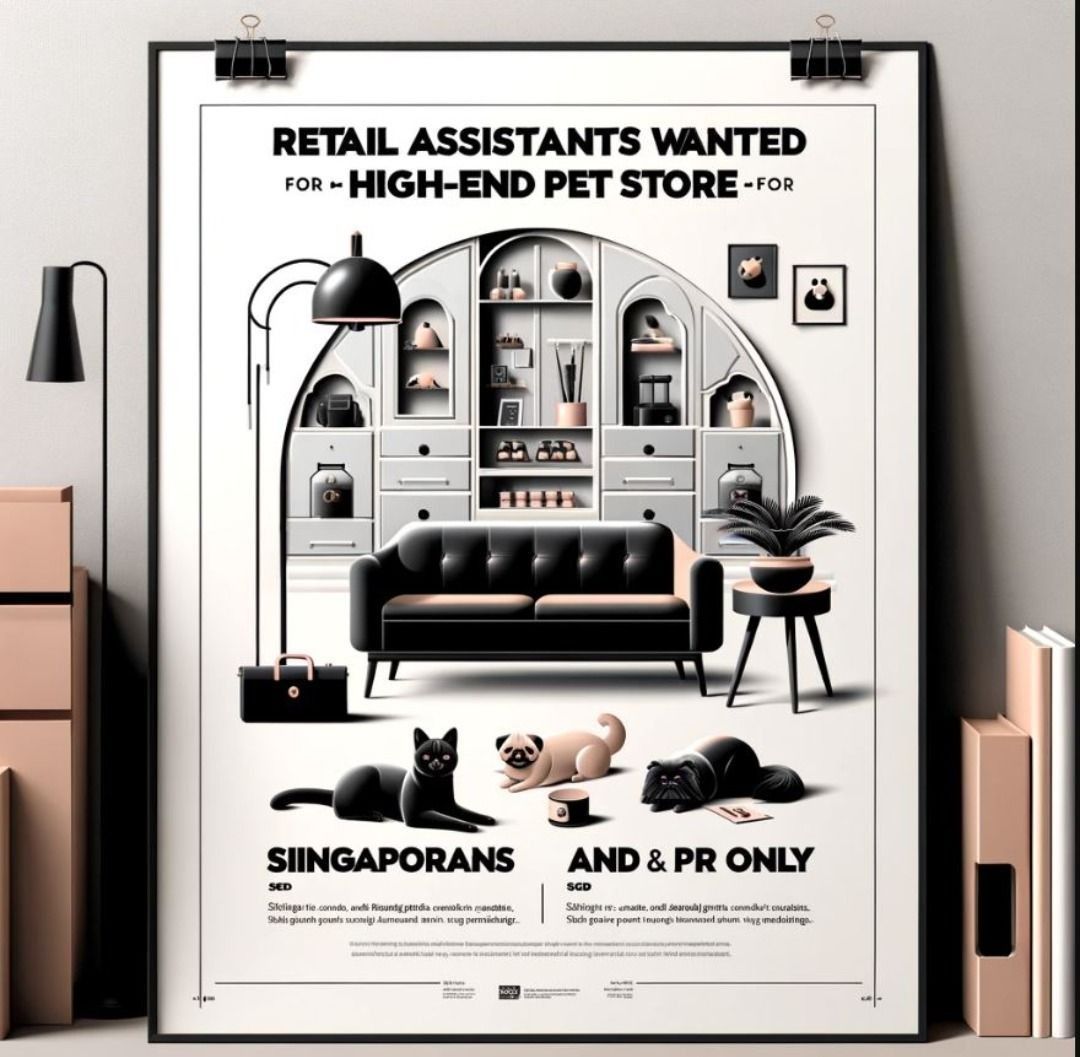 Part Time Pet Store Retail Assistant (SG and PR only), Jobs, Sales ...