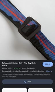 Patagonia friction belt fitz roy