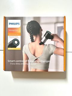 Philips Massage gun vibration fascial gun muscle relaxation massager 7 adjustable speed 6 heads