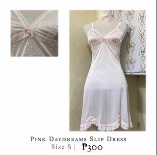 pink daydream slip dress ❤︎ coquette liz lisa fatal frame mezzo piano