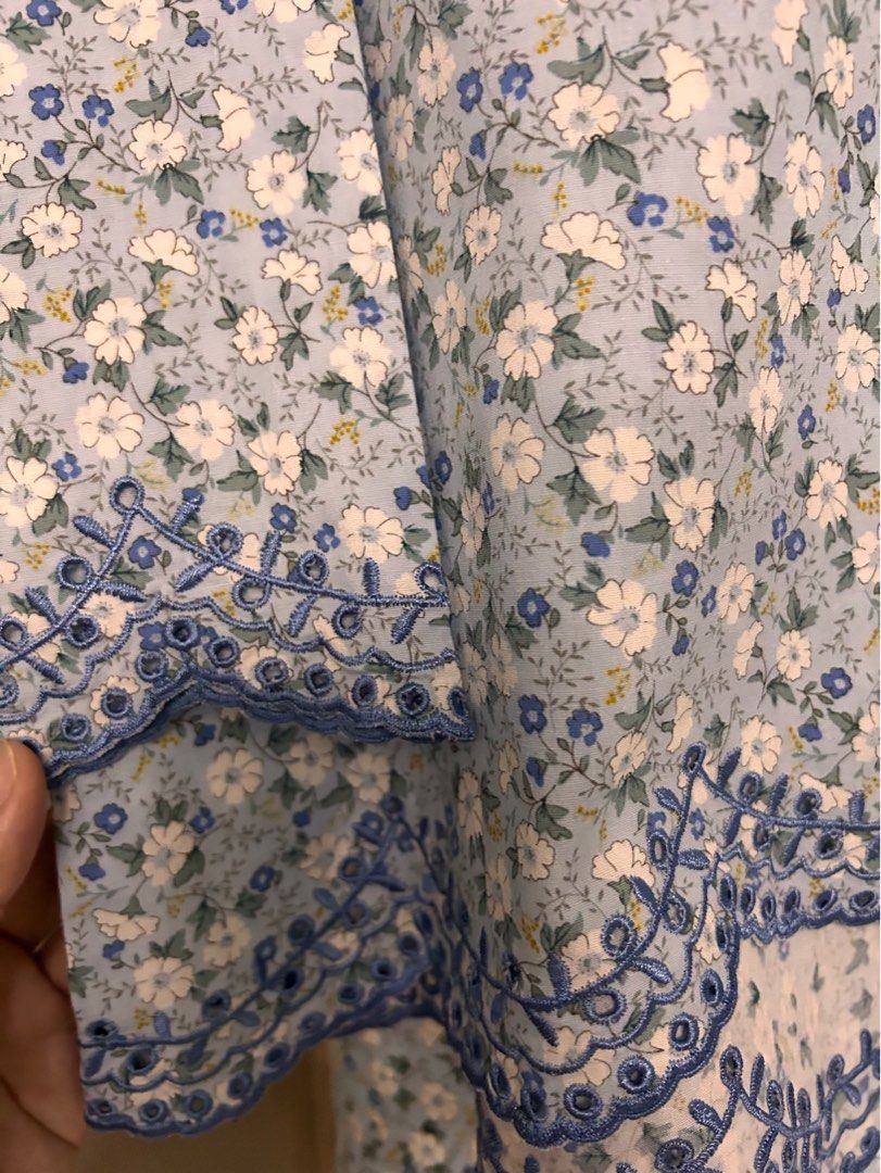 Poplook COTTON Merak Kurung Kedah, Women's Fashion, Muslimah Fashion ...