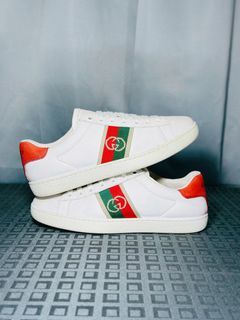 Pre-loved Authentic GUCCI Ace Sneakers ❤️🍒