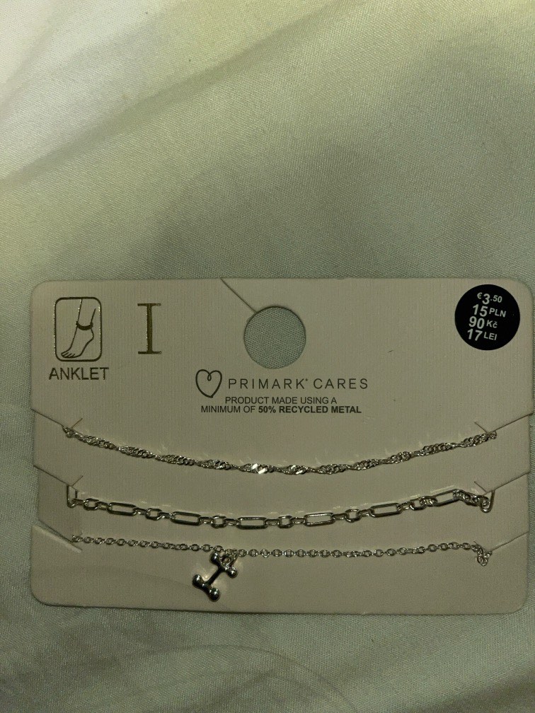 Primark anklets hotsell