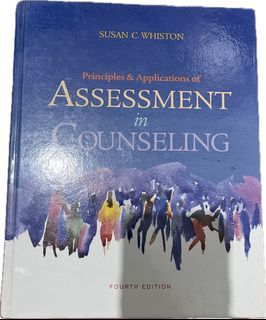 Principles and Applications of Assessment in Counseling Psychology Book