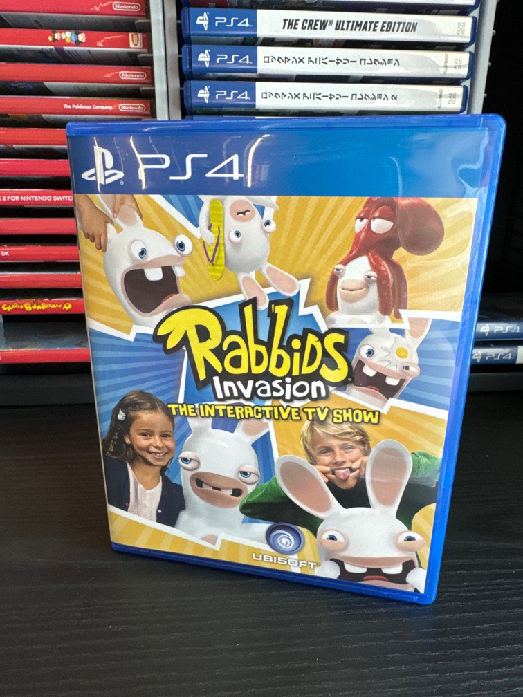 PS4 Rabbids Invasion - The Interactive TV Show, Video Gaming, Video ...