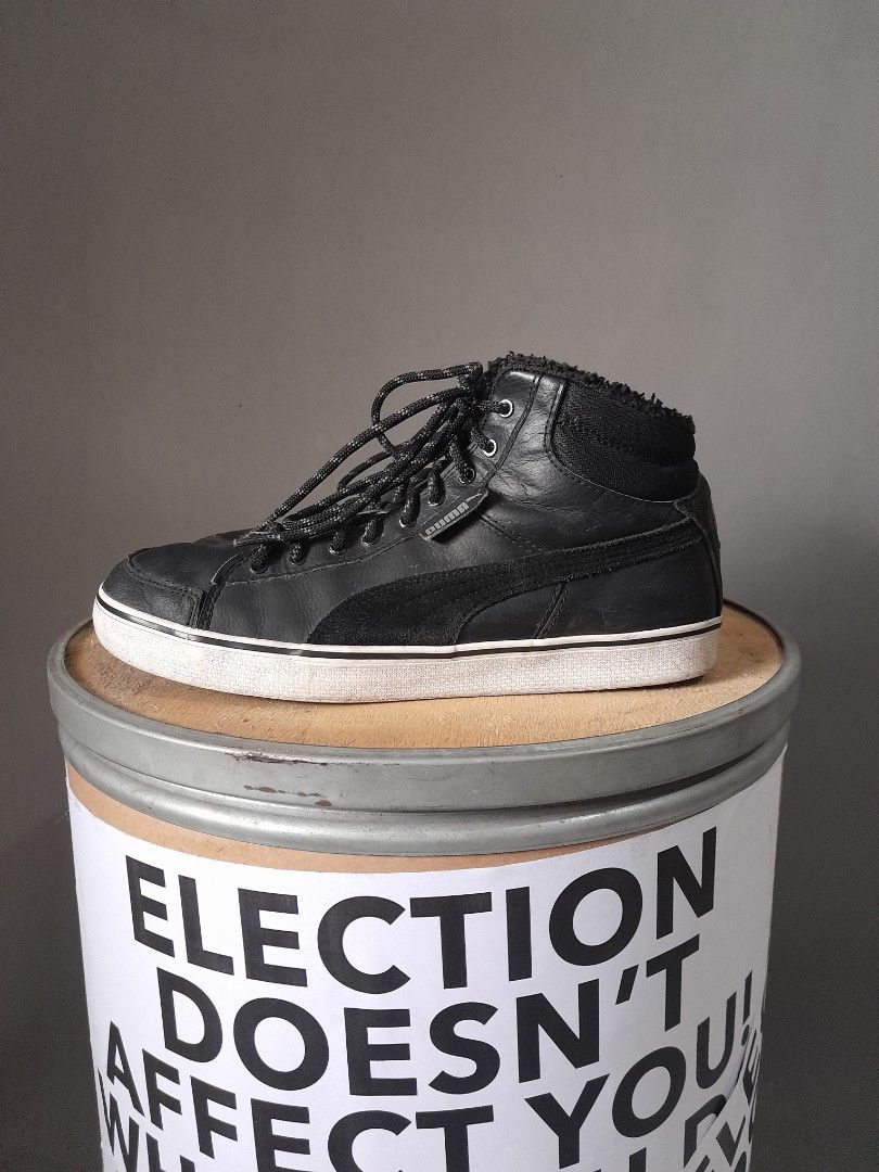 Puma 1948 vulc mid winter Fesyen Pria Sepatu Sneakers di Carousell