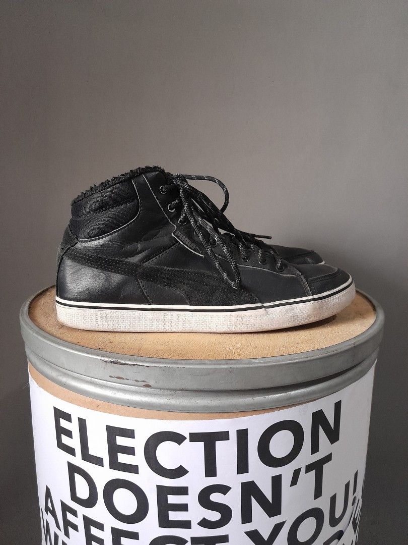 Puma 1948 vulc mid winter Fesyen Pria Sepatu Sneakers di Carousell