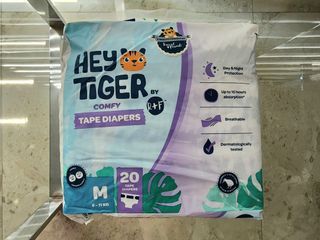 R + F Hey Tiger Medium 20pcs Tape Diapers