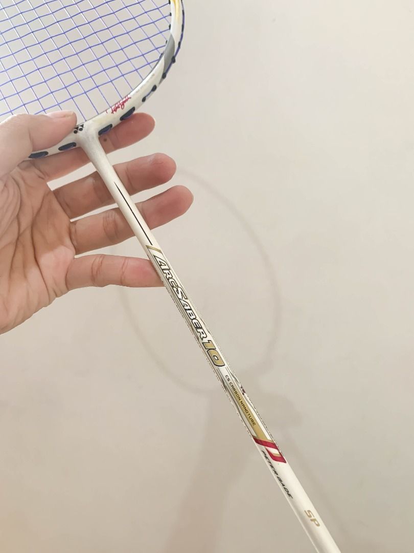 Yonex Arcsaber 10 (White) Badminton Racket – Racketsport Store