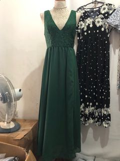 SHEIN Emerald Green Dress