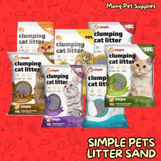 Simple Pets Clumping Cat Litter 10L