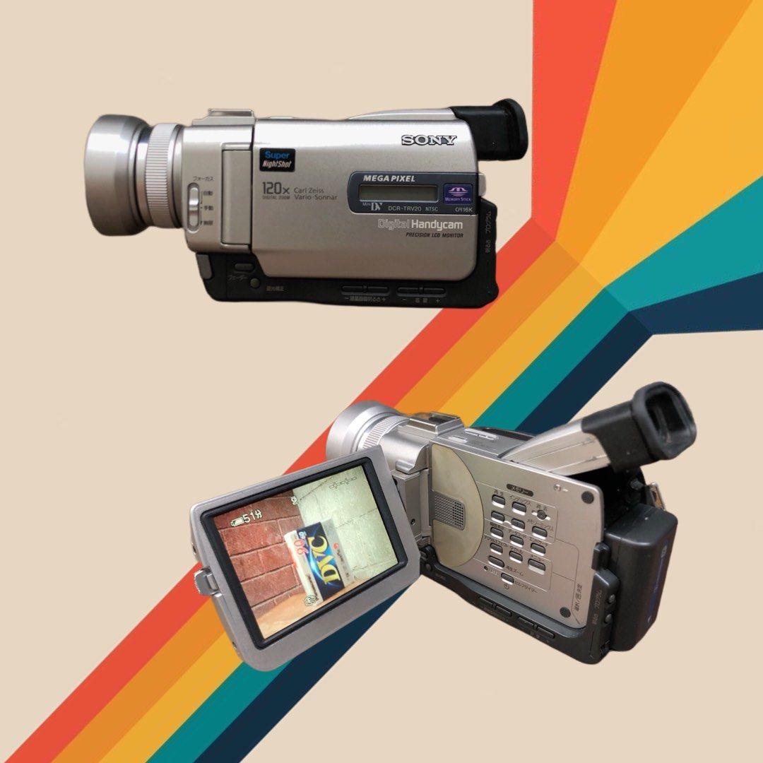 動作品★DCR-TRV20 SONY MiniDVビデオカメラ 825 Amazon.com : Sony DCRTRV20 Digital Camcorder with Builtin